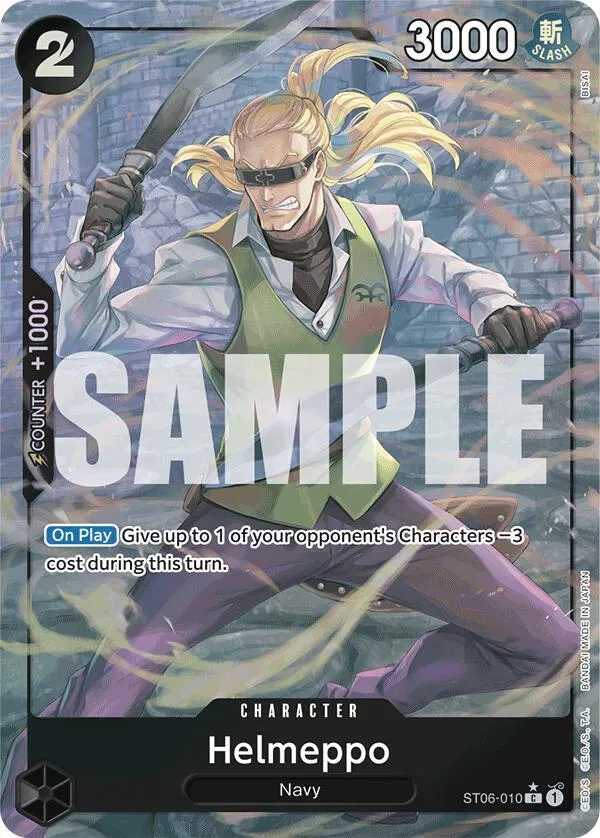 Helmeppo (Full Art) — Premium Booster -The Best- — One Piece Card Game