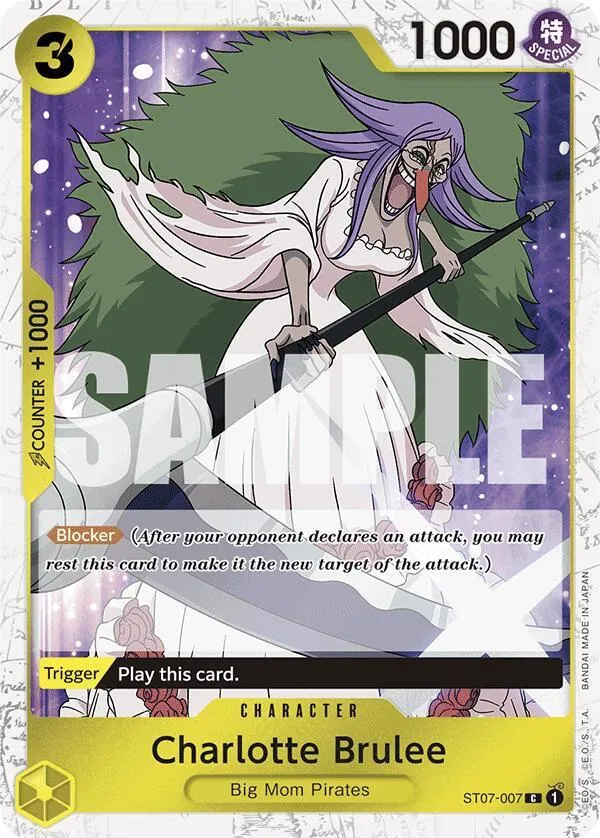 Charlotte Brulee (Jolly Roger Foil) — Premium Booster -The Best- — One Piece Card Game