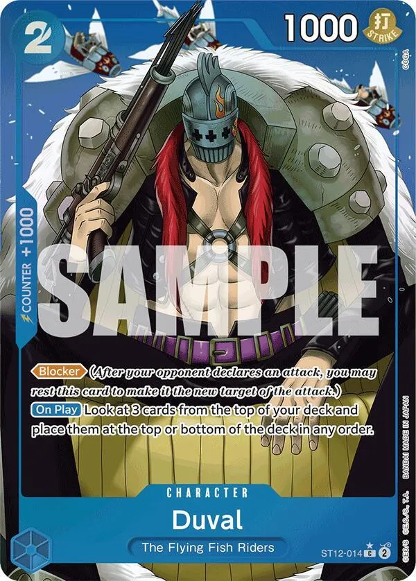 Duval (Full Art) — Premium Booster -The Best- — One Piece Card Game