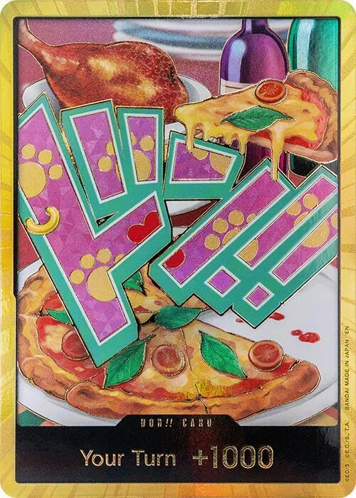DON!! Card (Bonney) (Gold) — Premium Booster -The Best- Vol. 2 — One Piece Card Game
