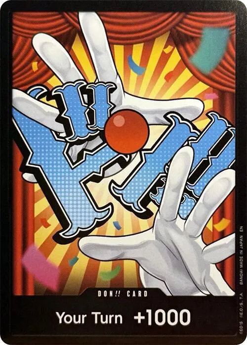 DON!! Card (Buggy) — Premium Booster -The Best- Vol. 2 — One Piece Card Game