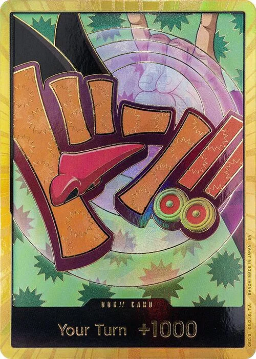 DON!! Card (Foxy) (Gold) from Premium Booster -The Best- Vol. 2 - One Piece Card Game