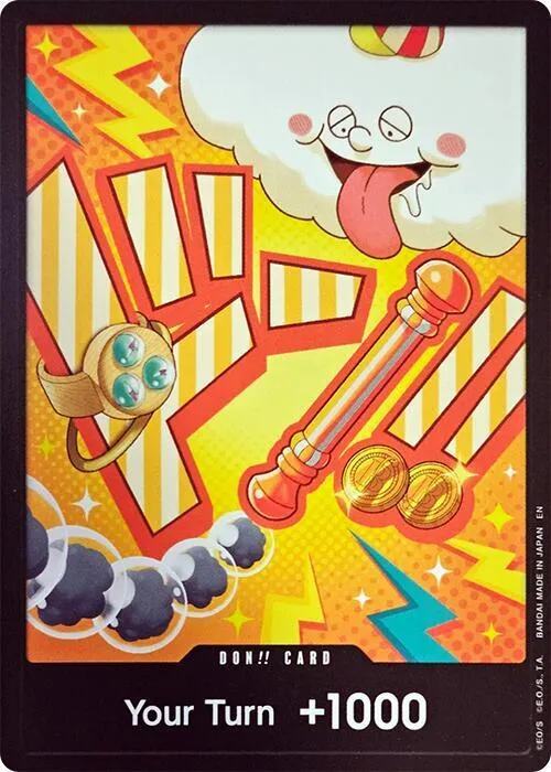 DON!! Card (Nami) — Premium Booster -The Best- Vol. 2 — One Piece Card Game