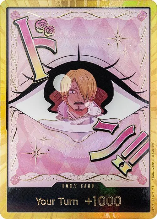 DON!! Card (Pudding) (Gold) — Premium Booster -The Best- Vol. 2 — One Piece Card Game