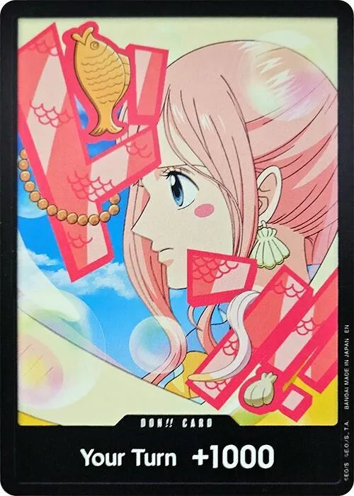 DON!! Card (Shirahoshi) — Premium Booster -The Best- Vol. 2 — One Piece Card Game