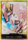 Product image for DON!! Card (Shirahoshi) (Gold)