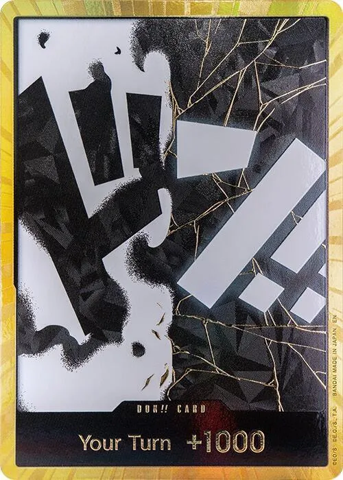 DON!! Card (Teach) (Gold) — Premium Booster -The Best- Vol. 2 — One Piece Card Game