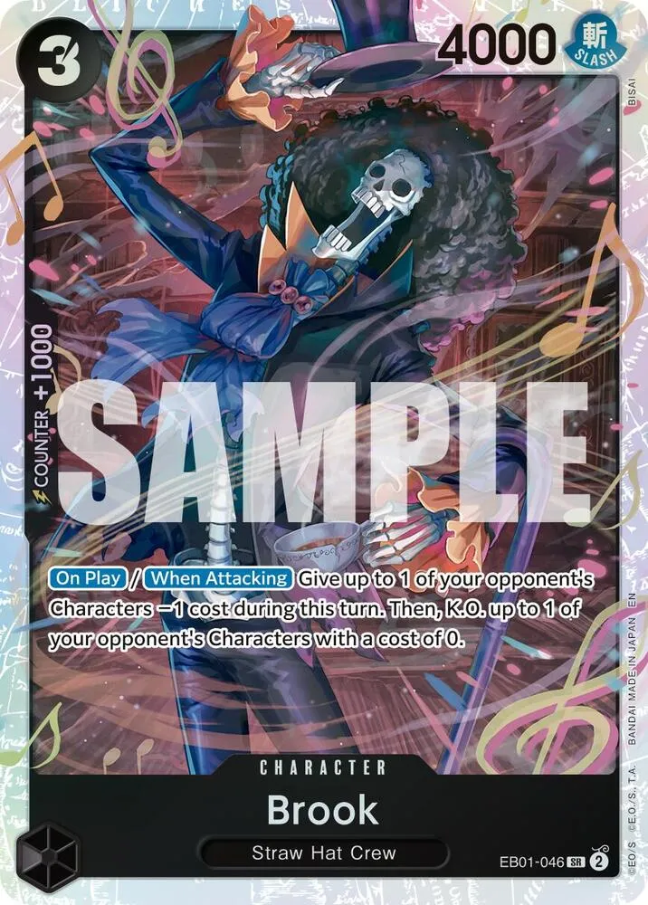 Brook - EB01-046 (Reprint) — Premium Booster -The Best- Vol. 2 — One Piece Card Game