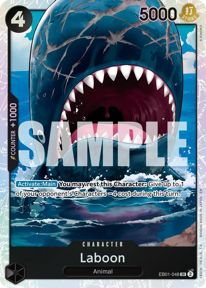 Laboon (Reprint) — Premium Booster -The Best- Vol. 2 — One Piece Card Game