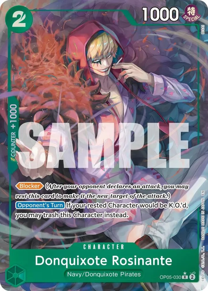 Donquixote Rosinante (Alternate Art) — Premium Booster -The Best- Vol. 2 — One Piece Card Game