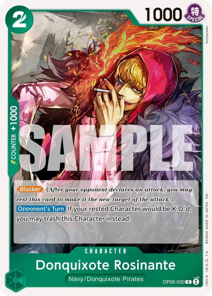 Donquixote Rosinante (OP05-030) — Premium Booster -The Best- Vol. 2 — One Piece Card Game