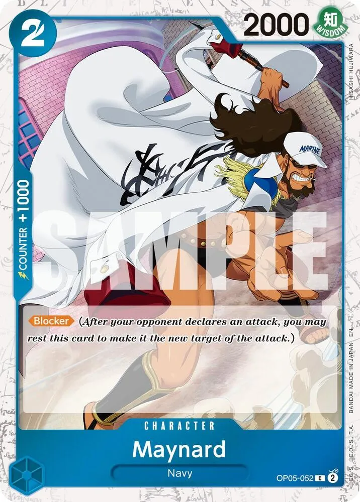 Maynard (Pirate Foil) — Premium Booster -The Best- Vol. 2 — One Piece Card Game