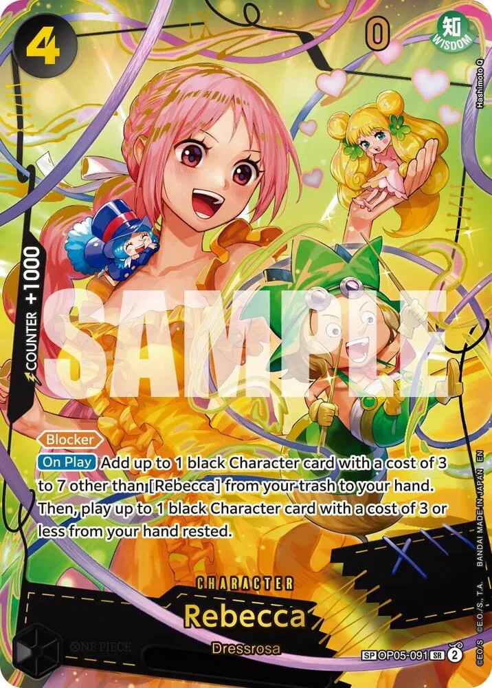 Rebecca (SP) — Premium Booster -The Best- Vol. 2 — One Piece Card Game
