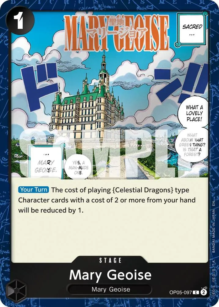 Mary Geoise (Pirate Foil) — Premium Booster -The Best- Vol. 2 — One Piece Card Game