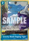 Product image for Gravity Blade Raging Tiger (OP06-058)