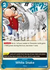 Product image for White Snake (Pirate Foil)