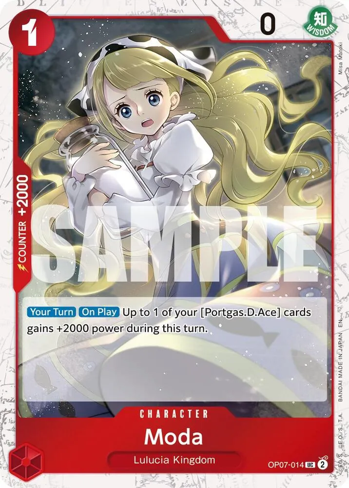 Moda (Pirate Foil) from Premium Booster -The Best- Vol. 2 - One Piece Card Game