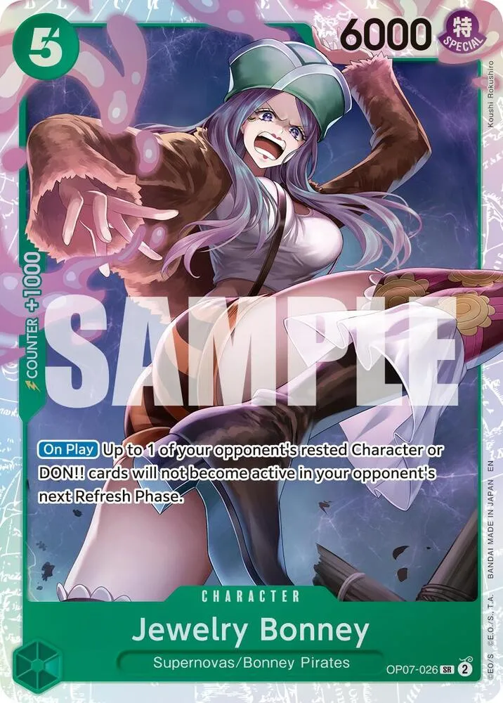 Jewelry Bonney - OP07-026 (Reprint) from Premium Booster -The Best- Vol. 2 - One Piece Card Game