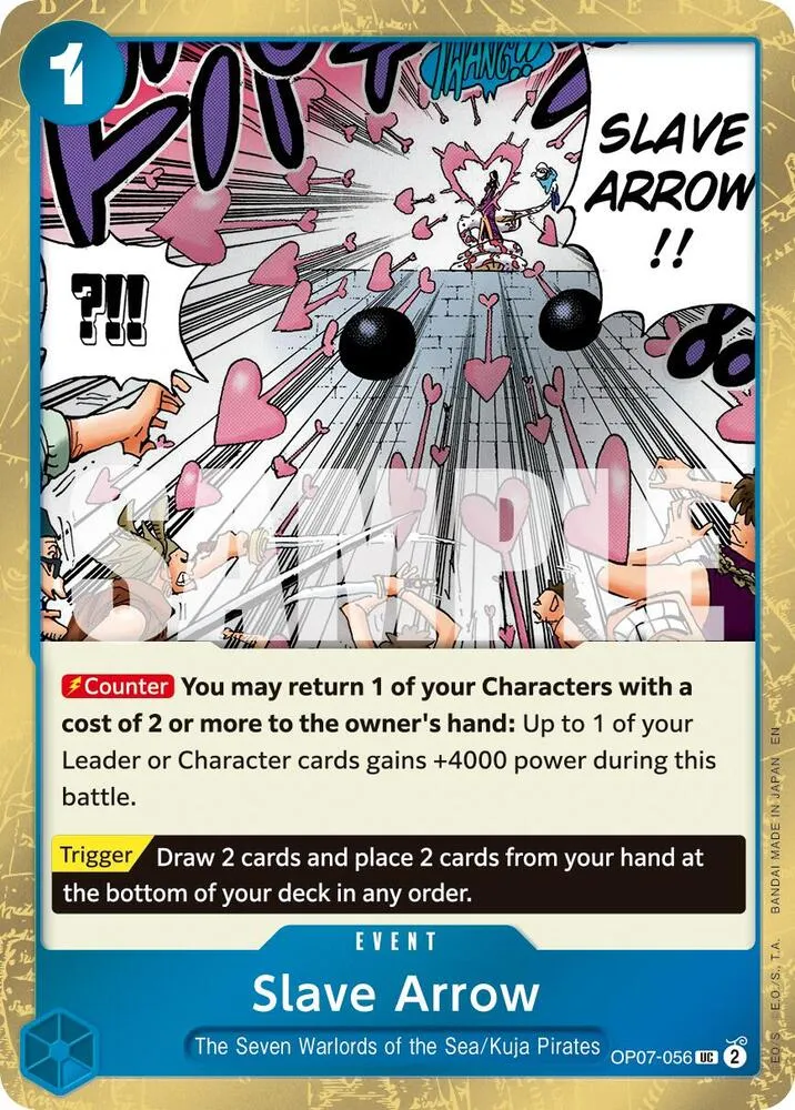 Slave Arrow (Pirate Foil) — Premium Booster -The Best- Vol. 2 — One Piece Card Game