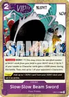 Product image for Slow-Slow Beam Sword (Pirate Foil)