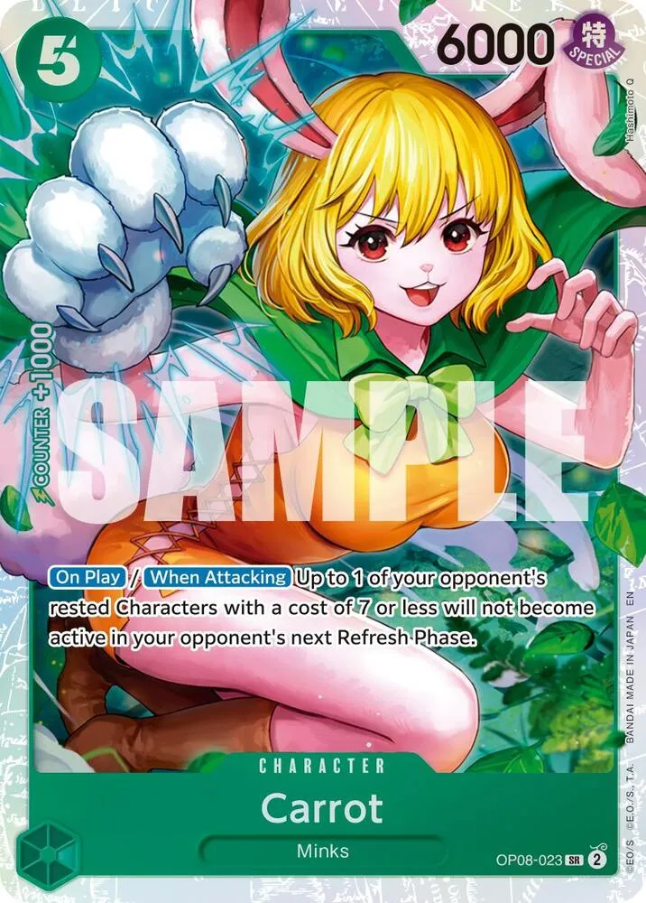 Carrot (OP08-023) — Premium Booster -The Best- Vol. 2 — One Piece Card Game