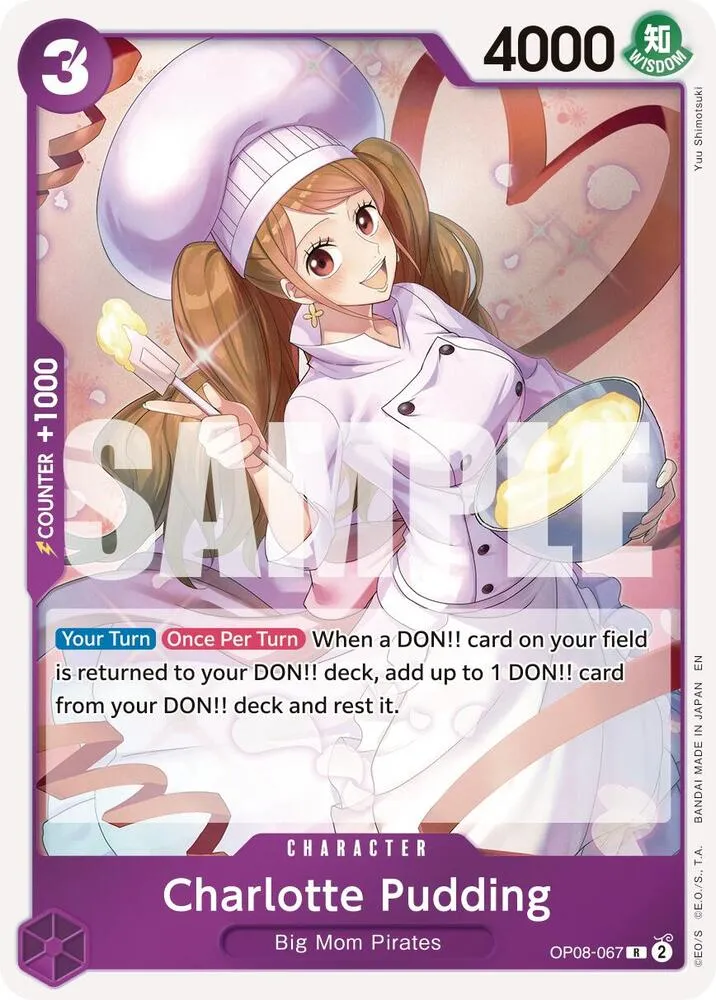 Charlotte Pudding - OP08-067 (Reprint) — Premium Booster -The Best- Vol. 2 — One Piece Card Game