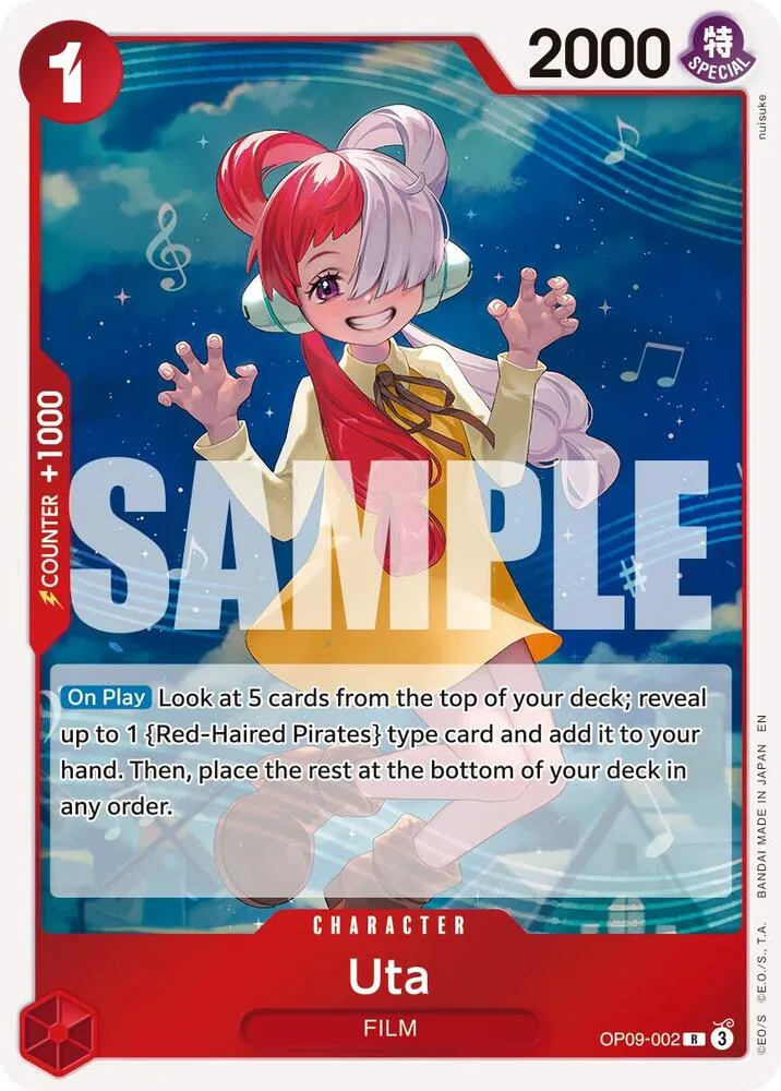 Uta (Reprint) — Premium Booster -The Best- Vol. 2 — One Piece Card Game