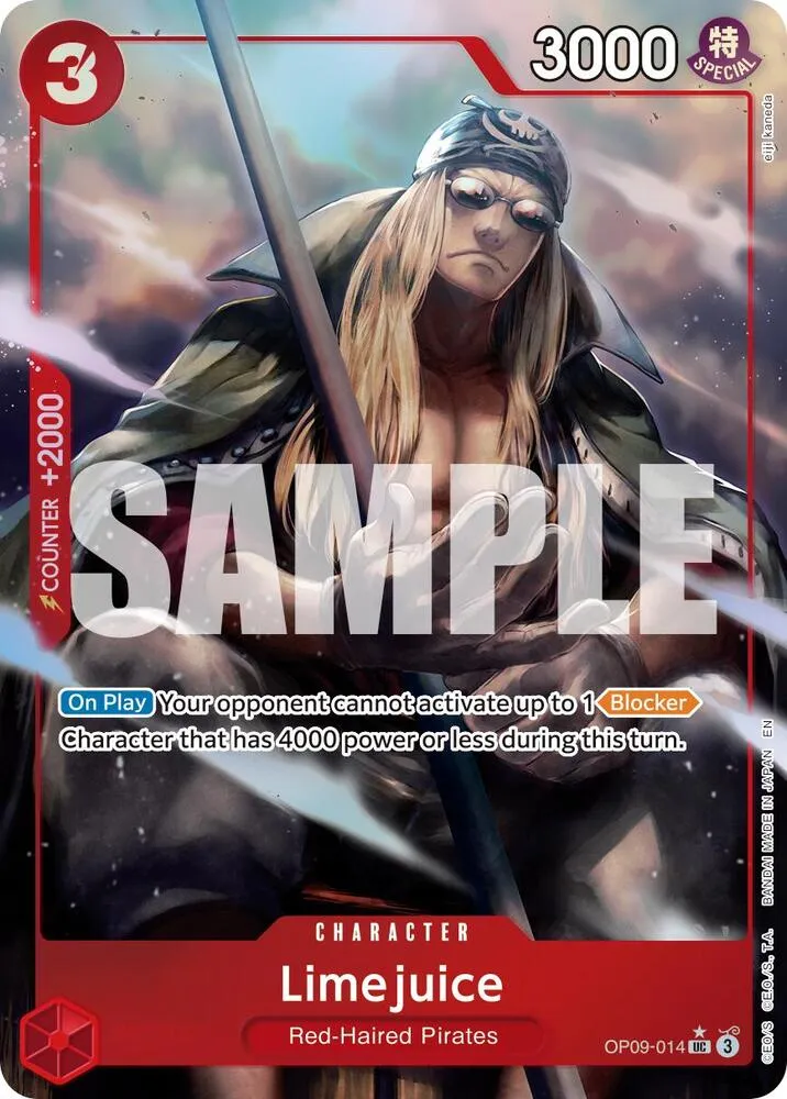 Limejuice (Alternate Art) — Premium Booster -The Best- Vol. 2 — One Piece Card Game
