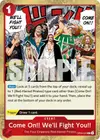Product image for Come On!! We'll Fight You!! (OP09-020)