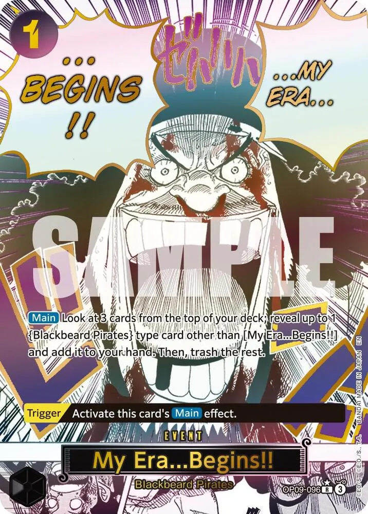 My Era...Begins!! (OP09-096) from Premium Booster -The Best- Vol. 2 - One Piece Card Game