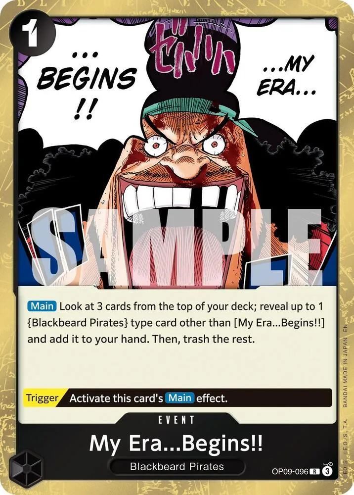 My Era...Begins!! (Reprint) — Premium Booster -The Best- Vol. 2 — One Piece Card Game