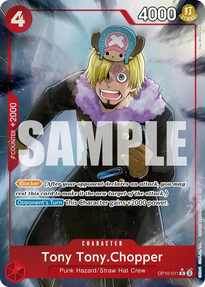 Tony Tony.Chopper (OP10-011) — Premium Booster -The Best- Vol. 2 — One Piece Card Game