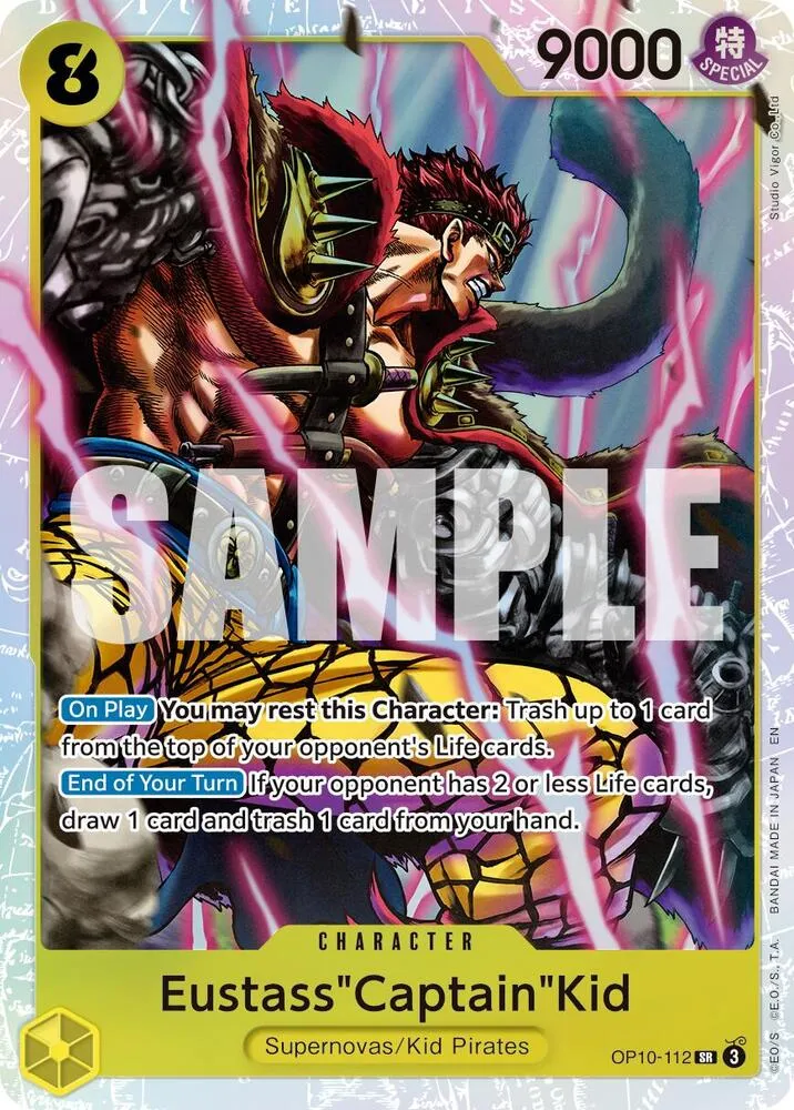 Eustass"Captain"Kid (Reprint) — Premium Booster -The Best- Vol. 2 — One Piece Card Game