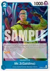 Product image for Mr.3(Galdino) - PRB02-009