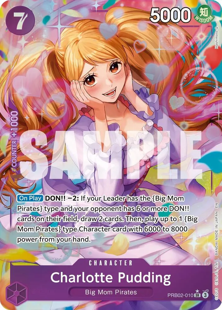 Charlotte Pudding (PRB02-010) — Premium Booster -The Best- Vol. 2 — One Piece Card Game