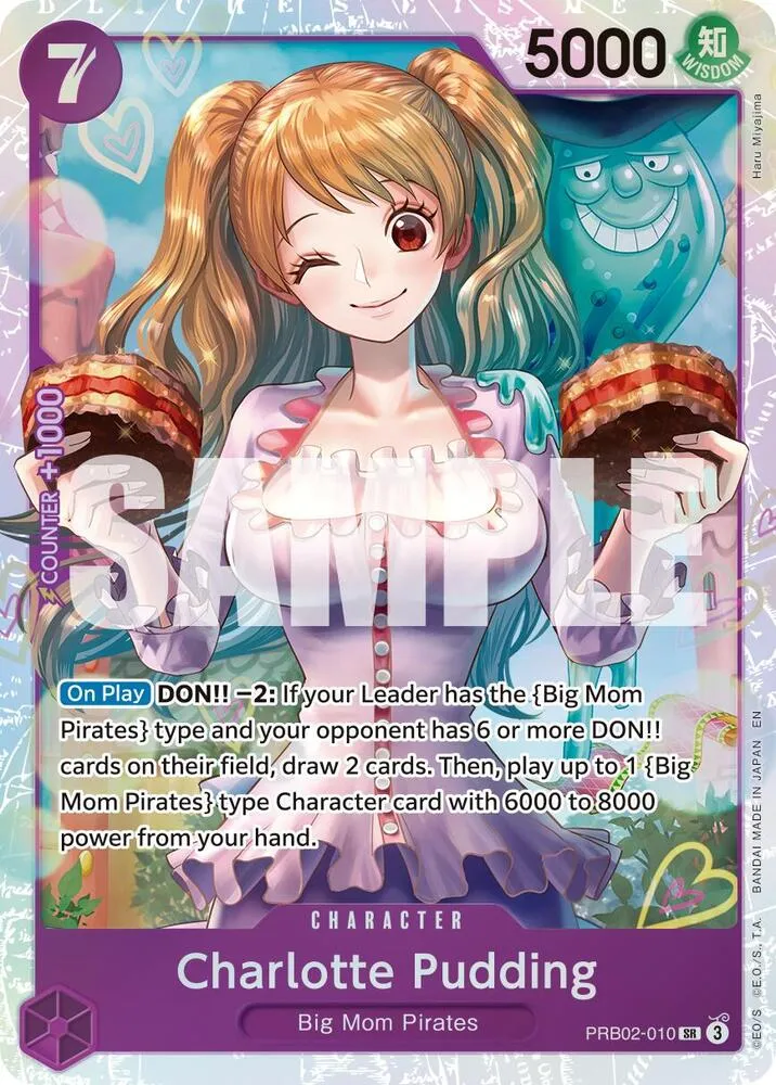 Charlotte Pudding (PRB02-010) — Premium Booster -The Best- Vol. 2 — One Piece Card Game