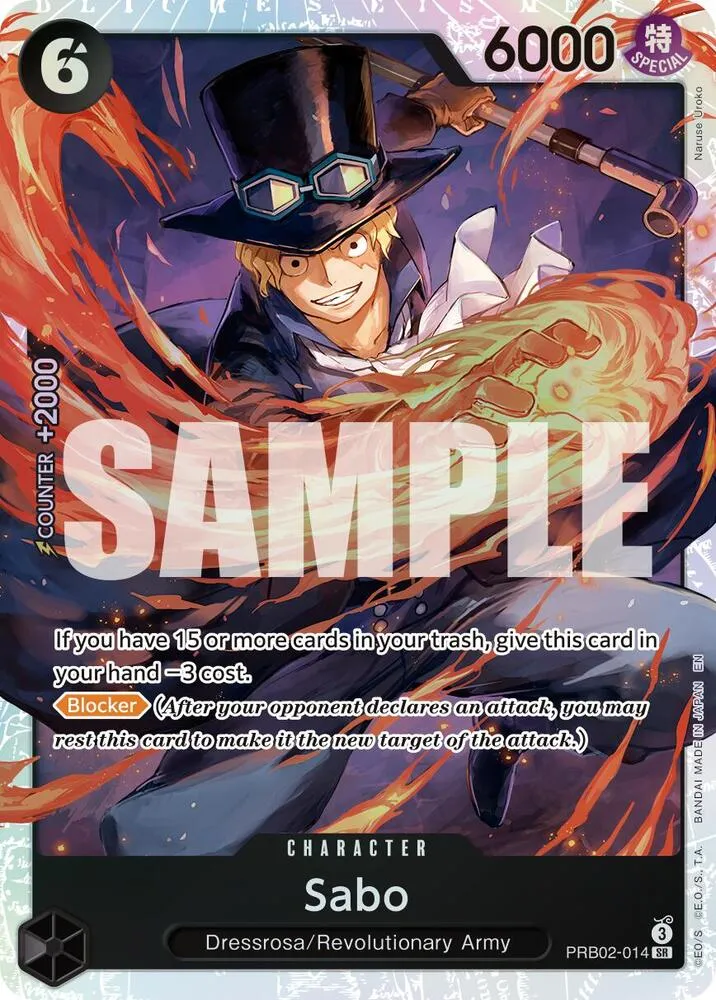 Sabo - PRB02-014 — Premium Booster -The Best- Vol. 2 — One Piece Card Game