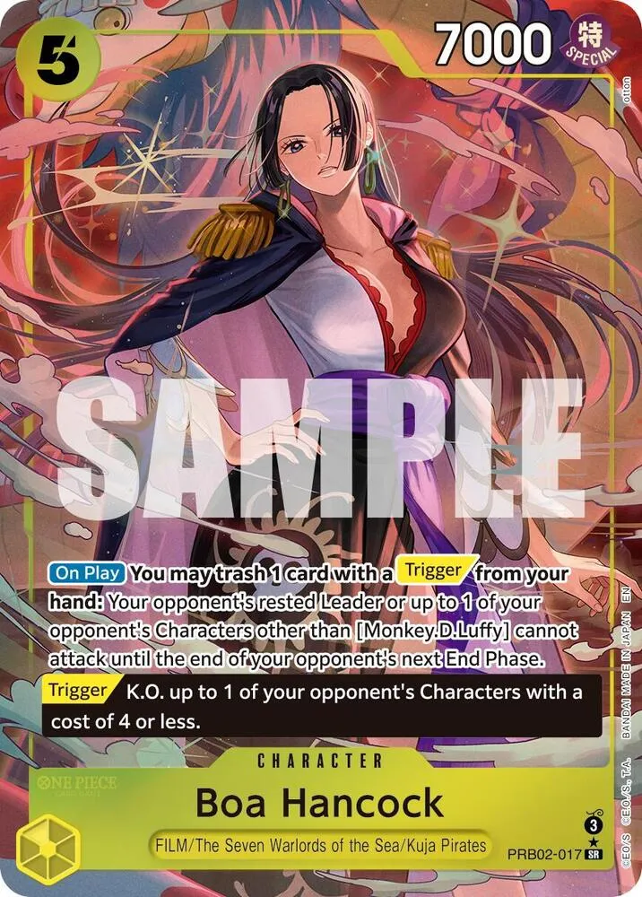 Boa Hancock (PRB02-017) — Premium Booster -The Best- Vol. 2 — One Piece Card Game