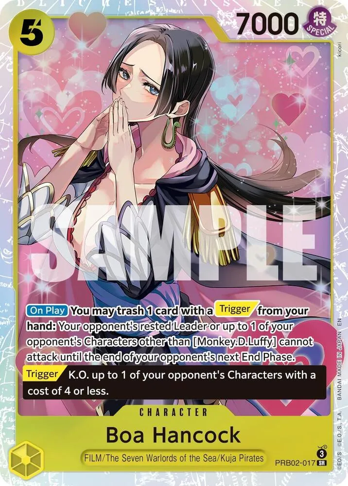 Boa Hancock — Premium Booster -The Best- Vol. 2 — One Piece Card Game