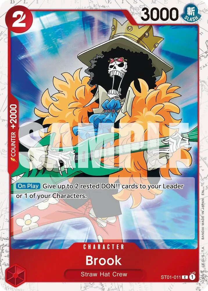Brook - ST01-011 (Pirate Foil) from Premium Booster -The Best- Vol. 2 - One Piece Card Game