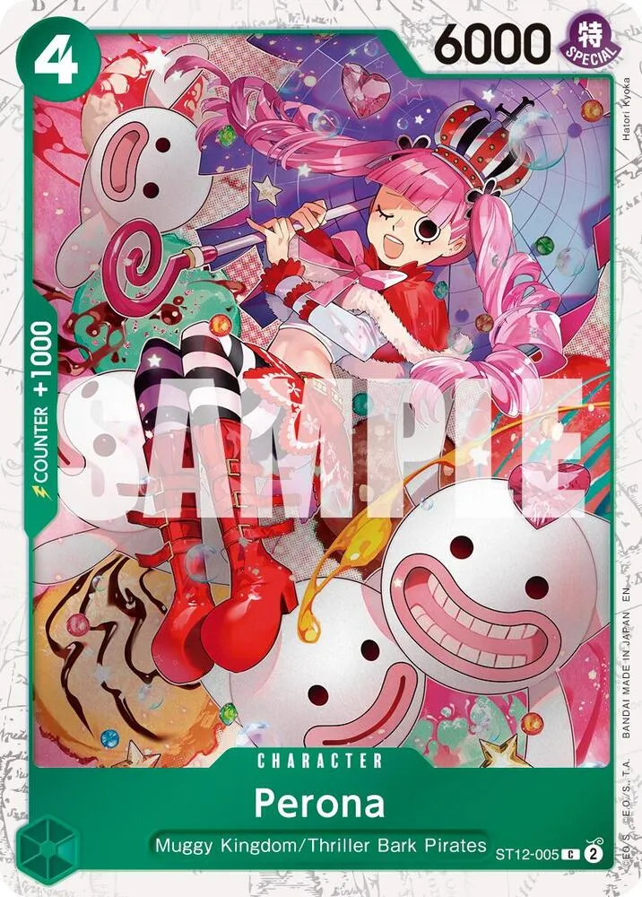 Perona (Pirate Foil) — Premium Booster -The Best- Vol. 2 — One Piece Card Game