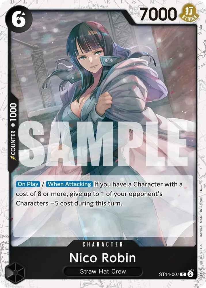 Nico Robin - ST14-007 (Pirate Foil) — Premium Booster -The Best- Vol. 2 — One Piece Card Game