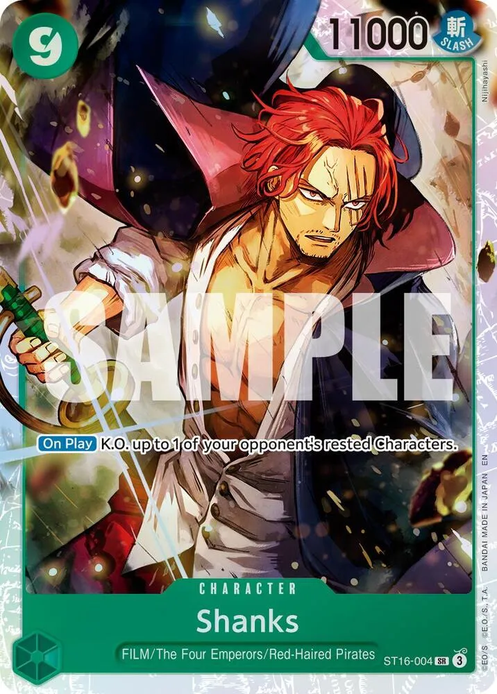 Shanks - ST16-004 (Reprint) — Premium Booster -The Best- Vol. 2 — One Piece Card Game