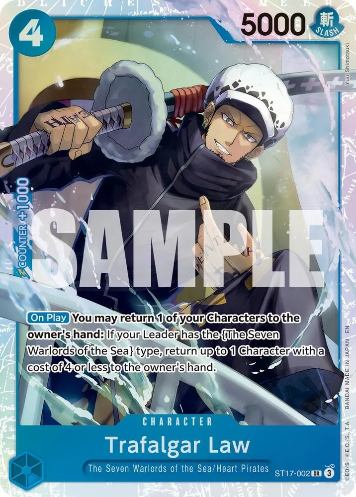 Trafalgar Law - ST17-002 (Reprint) — Premium Booster -The Best- Vol. 2 — One Piece Card Game