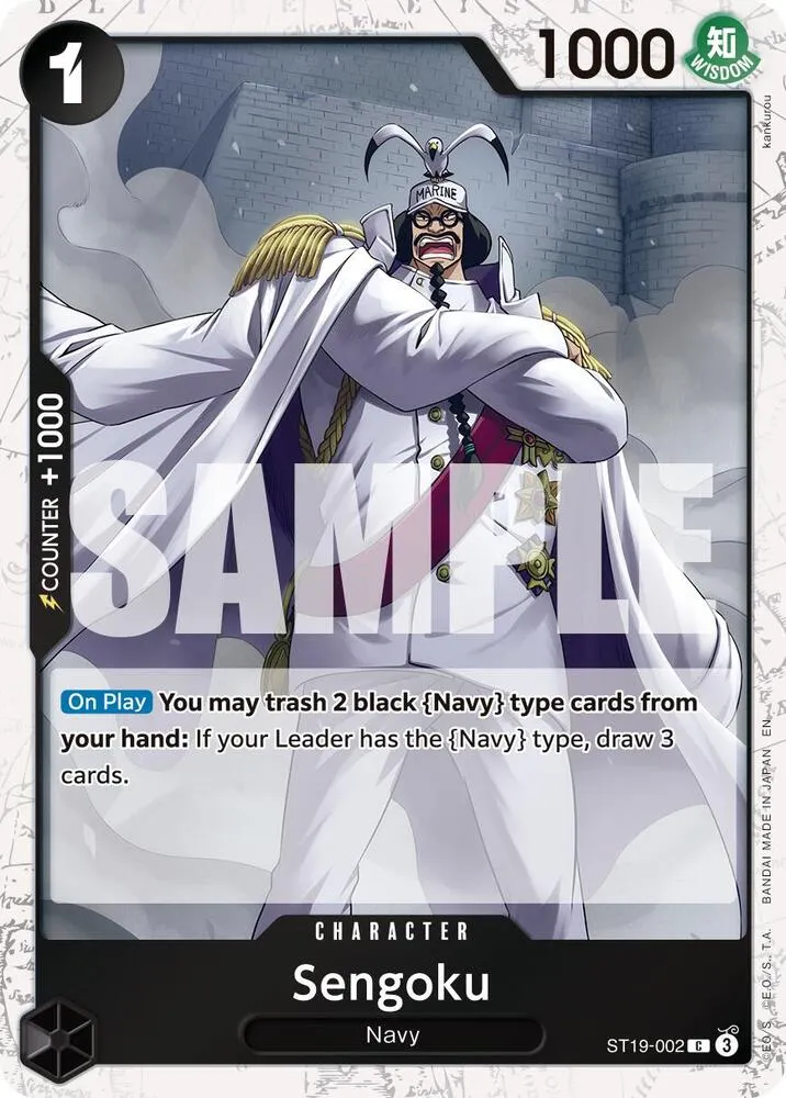 Sengoku - ST19-002 (Pirate Foil) — Premium Booster -The Best- Vol. 2 — One Piece Card Game