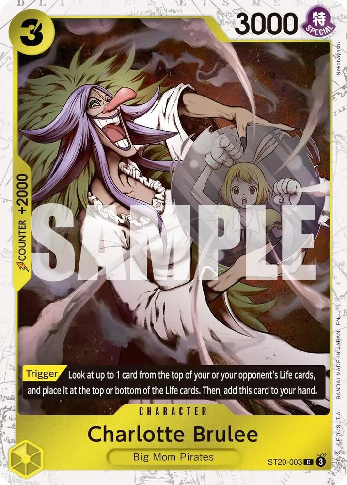 Charlotte Brulee (Pirate Foil) — Premium Booster -The Best- Vol. 2 — One Piece Card Game