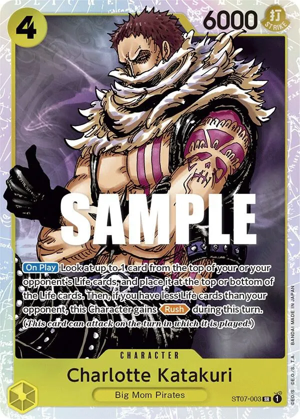 Charlotte Katakuri — ST-07: Starter Deck 7 Big Mom Pirates — One Piece Card Game