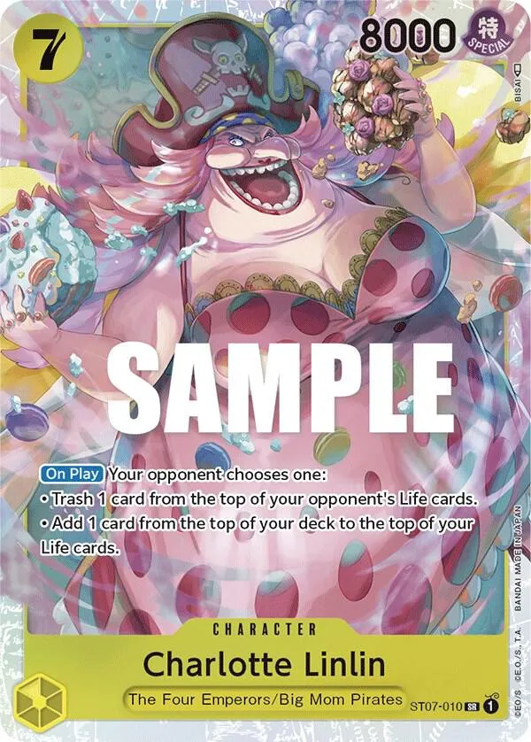 Charlotte Linlin (010) — ST-07: Starter Deck 7 Big Mom Pirates — One Piece Card Game