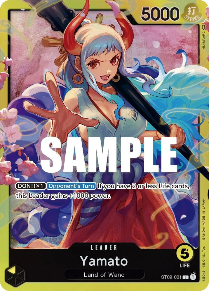 Yamato (001) — ST-09: Starter Deck 9 Yamato — One Piece Card Game