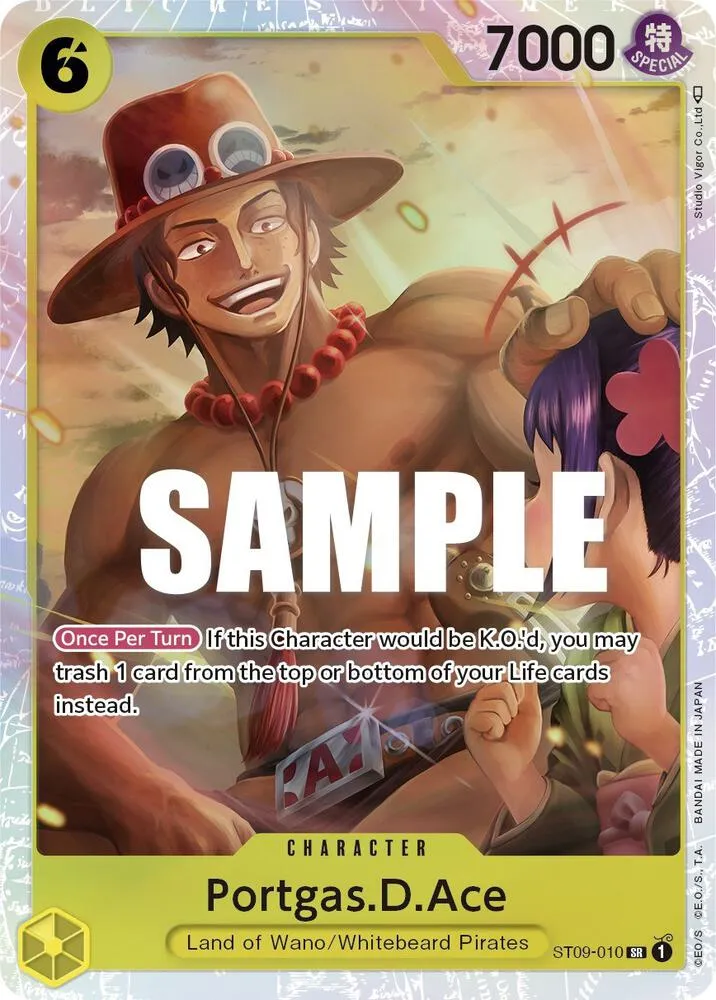 Portgas.D.Ace — ST-09: Starter Deck 9 Yamato — One Piece Card Game